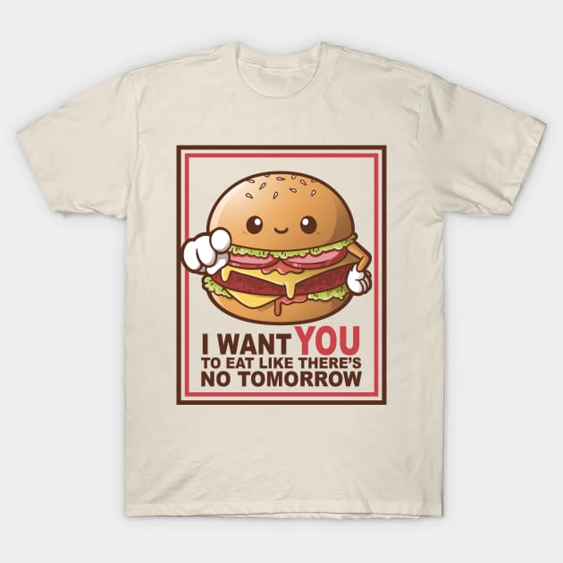 Hamburger sam T-Shirt by NemiMakeit